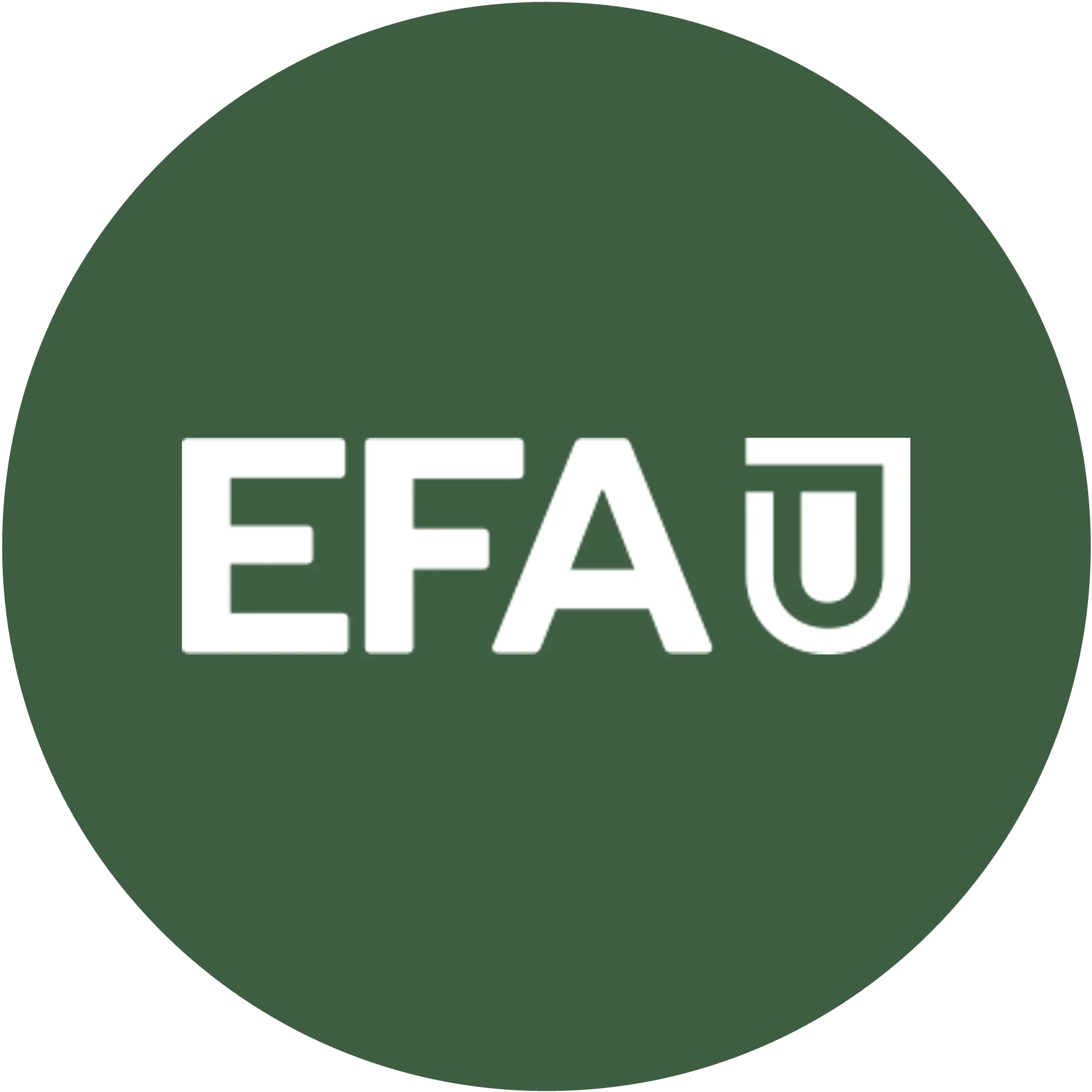 efa-logo-white-green Grüner Kreis mit weißem EFA-Schriftzug